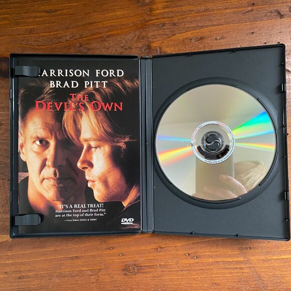 DVD The Devil's Own Brad Pitt and Harrison Ford 111 minutes rated R media - Picture 2 of 3